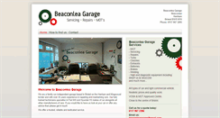 Desktop Screenshot of beaconleagarage.com